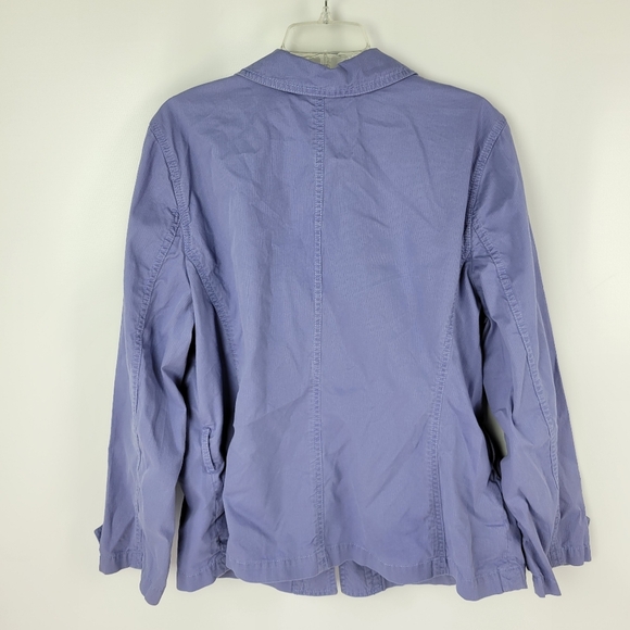 J. Jill 100% Cotton Button Up Jacket Sz XL - Picture 8 of 8
